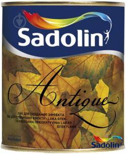 Кракелюрный лак Sadolin ANTIQUE: предназначение и характерные особенности состава