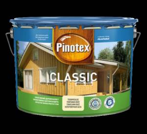 Універсальний декоративний засіб для захисту деревини - Pinotex Classic Lasur
