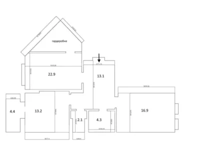 продаж 2-к квартира Київ, Святошинський, 109500 $