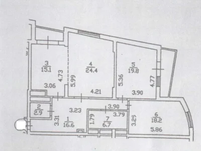 продаж 3-к квартира Київ, Дніпровський, 213000 $
