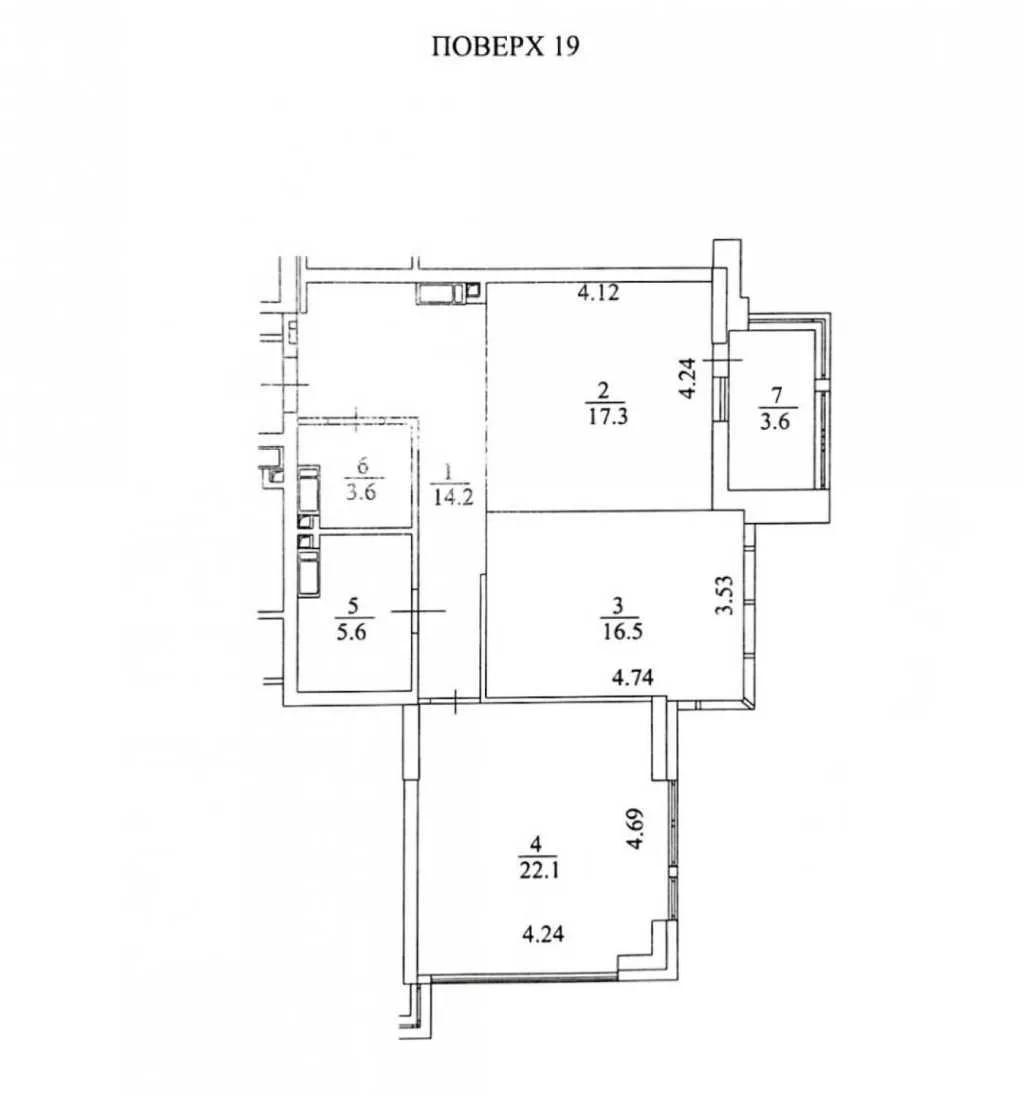 продаж 2-к квартира Київ, Печерський, 281860 $