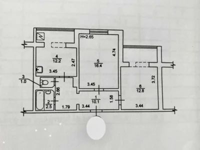 продаж 2-к квартира Київ, Деснянський, 64900 $