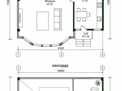 продаж 6-к котедж Броварський, Рожни, 255000 $