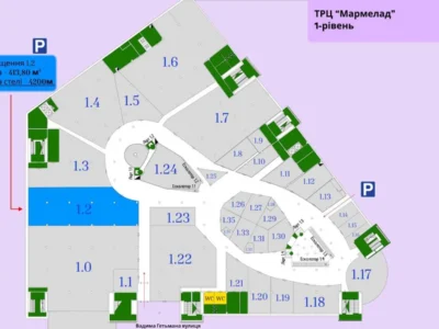 довгострокова оренда торгові площі Київ, Солом`янський, 230000 грн./міс.