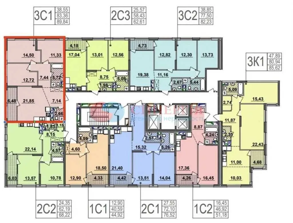 продаж 2-к квартира Київ, Дарницький, 185000 $