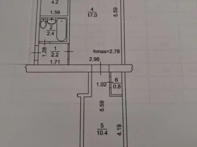 продаж 2-к квартира Київ, Голосіївський, 56000 $