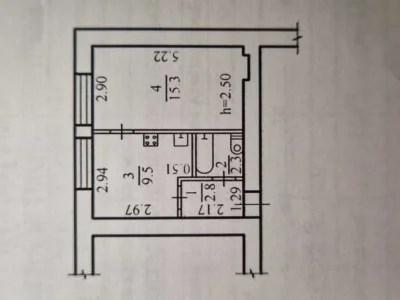 продаж 1-к квартира Дніпро, Соборний, 23500 $