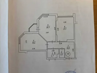 продаж 2-к квартира Броварський, Бровари, 119000 $