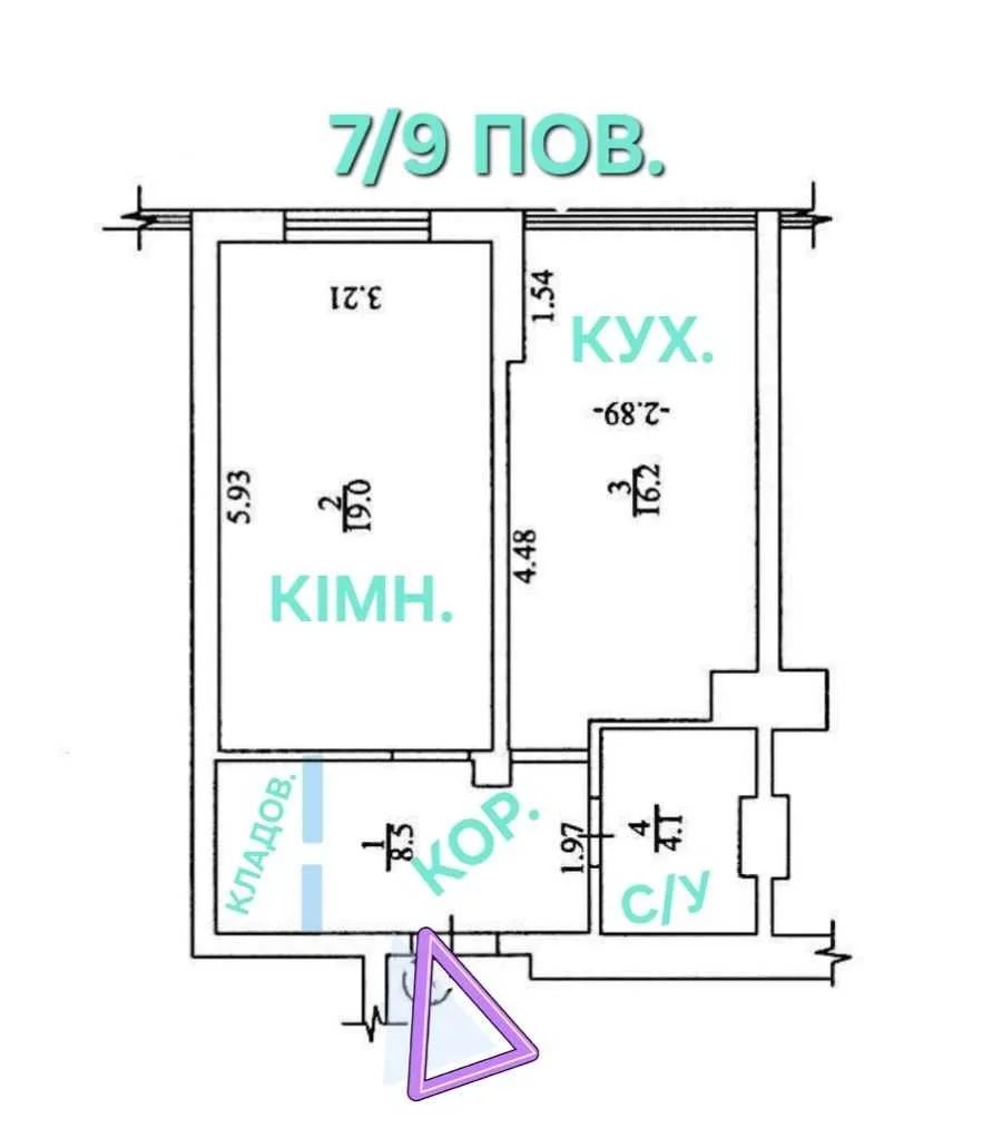 довгострокова оренда 1-к квартира Києво-Святошинський, Ірпінь, 13800 грн./міс.