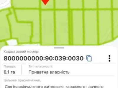 продаж ділянка під житлову забудову Київ, Голосіївський, 90000 $