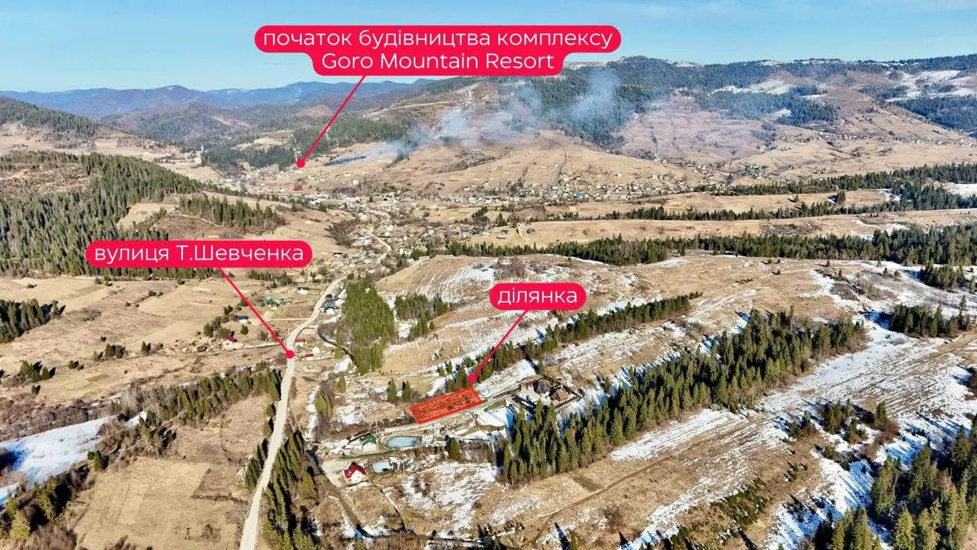 продаж ділянка під житлову забудову Сколівський, Волосянка, 96000 $