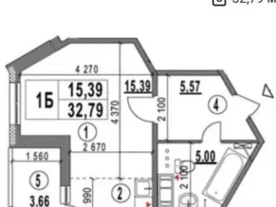 продаж 1-к квартира Київ, Голосіївський, 57999 $