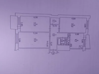 продаж 3-к квартира Київ, Подільський, 58000 $