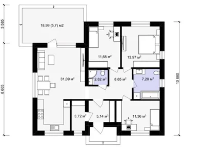 продаж 3-к будинок Броварський, Зазим`я, 120000 $