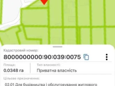продаж ділянка під житлову забудову Київ, Голосіївський, 90000 $