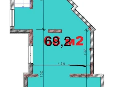 продаж торгові площі Києво-Святошинський, Крюківщина, 59900 $