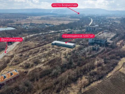 продаж виробничі приміщення Борислав, 400000 $