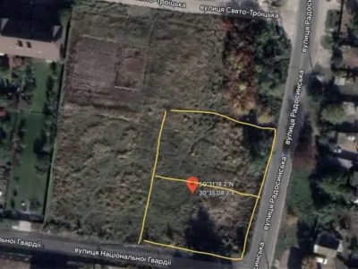 продаж ділянка під житлову забудову Київ, Деснянський, 95000 $