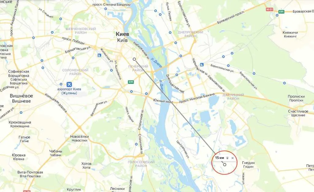 продаж ділянка під житлову забудову Бориспільський, Гнідин, 2230000 $