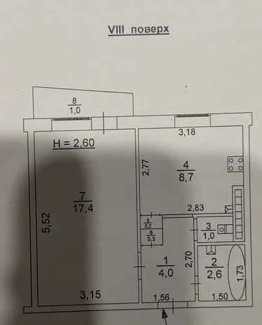 продаж 1-к квартира Одеса, Пересипський, 23000 $