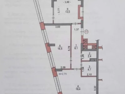 продаж 2-к квартира Київ, Голосіївський, 239000 $