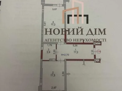 продаж 1-к квартира Київ, Голосіївський, 96000 $