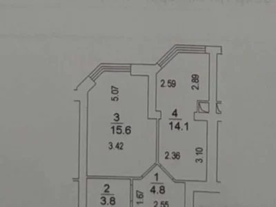 продаж 1-к квартира Києво-Святошинський, Софіївська Борщагівка, 62000 $