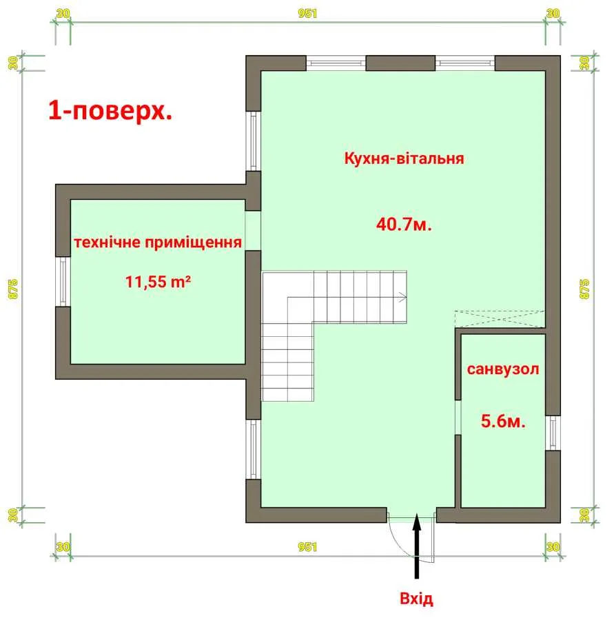 продаж 3-к будинок Макарівський, Березівка, 33500 $