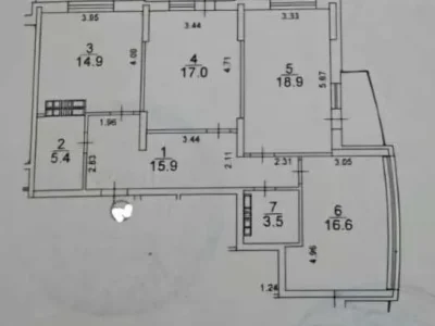 продаж 3-к квартира Київ, Оболонський, 89000 $