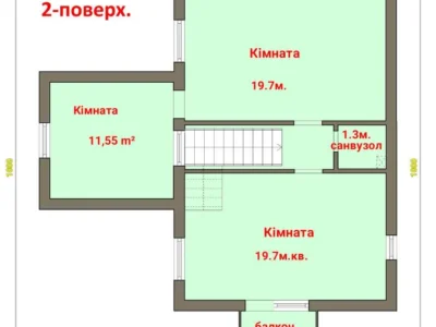 продаж 3-к будинок Макарівський, Березівка, 33500 $