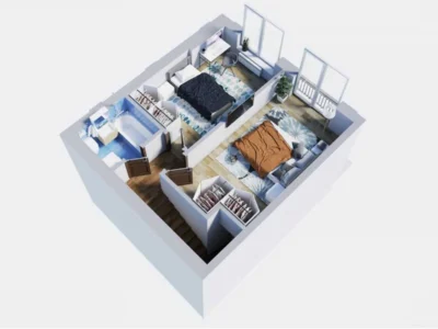 продаж 3-к квартира Києво-Святошинський, Гатне, 75000 $