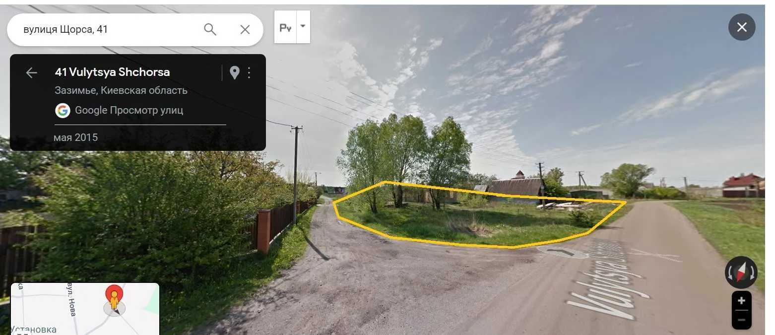 продаж ділянка під житлову забудову Броварський, Зазим`я, 65000 $