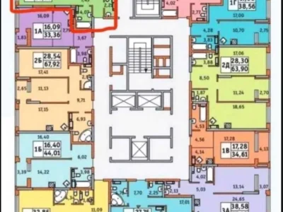 продаж 2-к квартира Київ, Дарницький, 60000 $