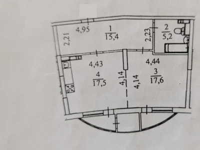 продаж 1-к квартира Київ, Дарницький, 118000 $