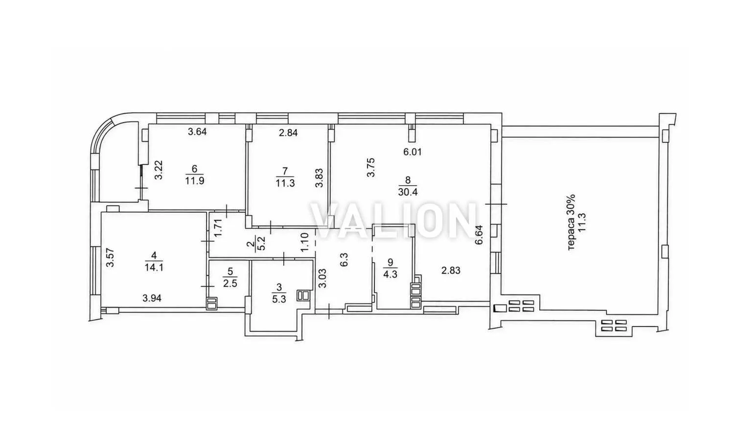 продаж 3-к квартира Київ, Голосіївський, 230000 $