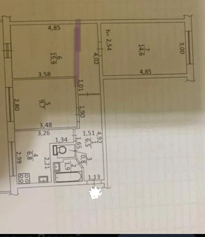 продаж 3-к квартира Київ, Деснянський, 42990 $