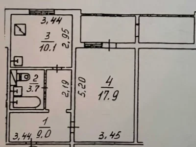 продаж 1-к квартира Київ, Дарницький, 70000 $