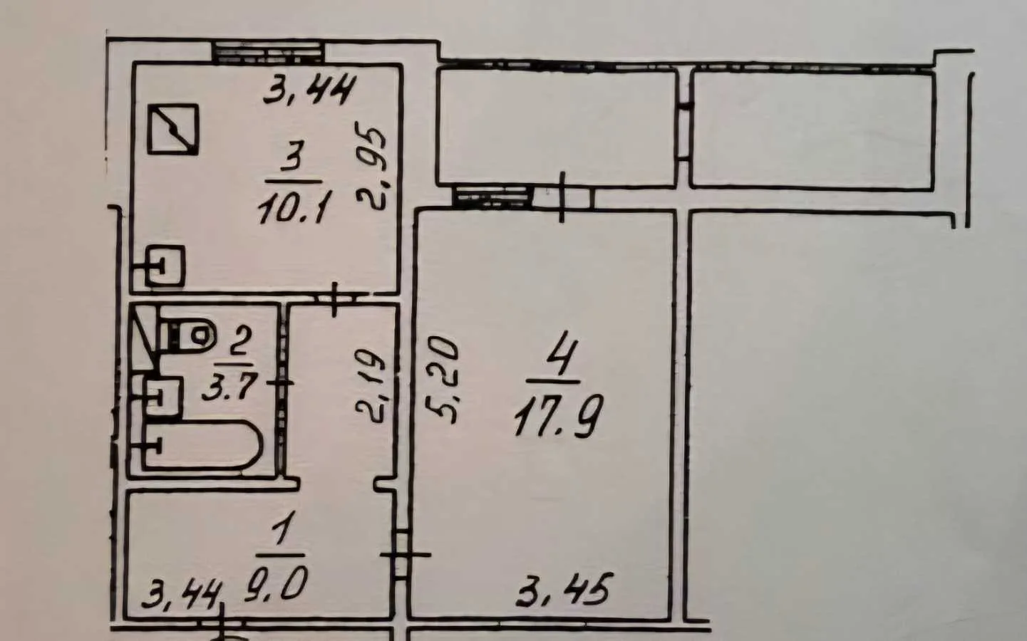 продаж 1-к квартира Київ, Дарницький, 70000 $