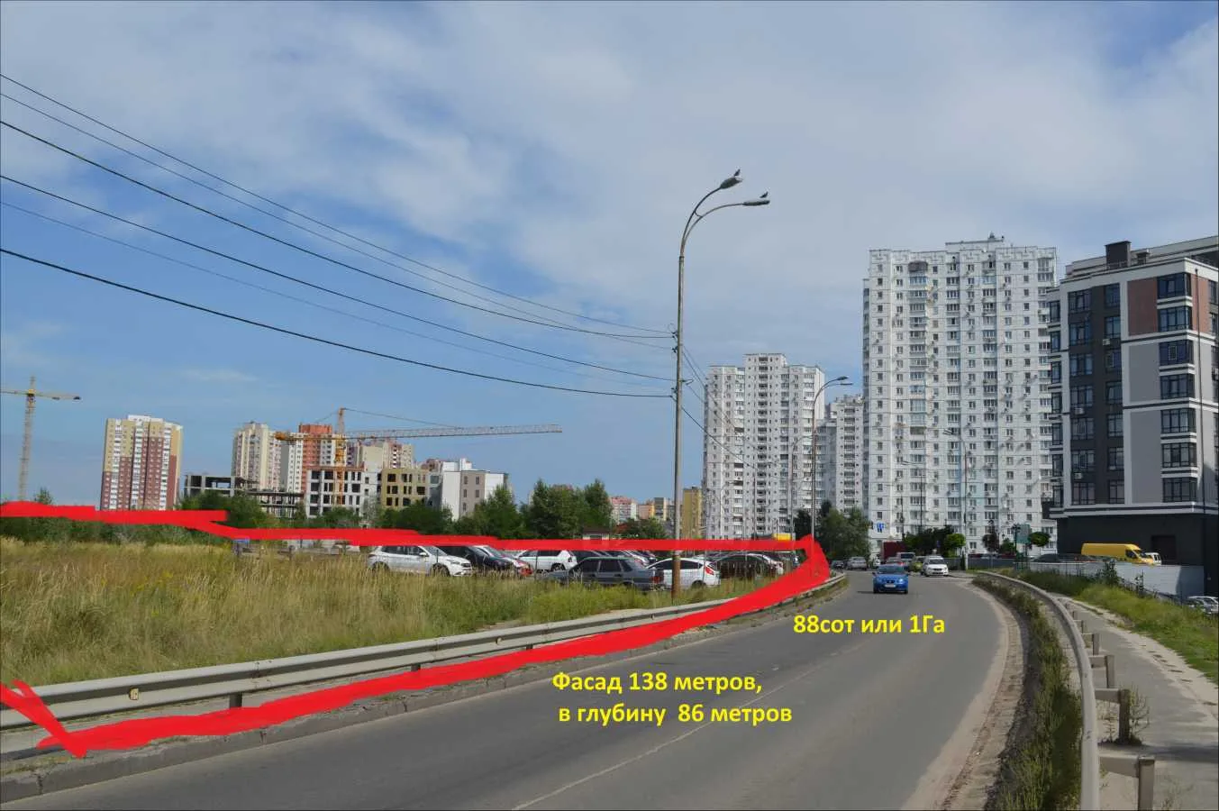 продаж ділянка під житлову забудову Київ, Деснянський, 1320000 $
