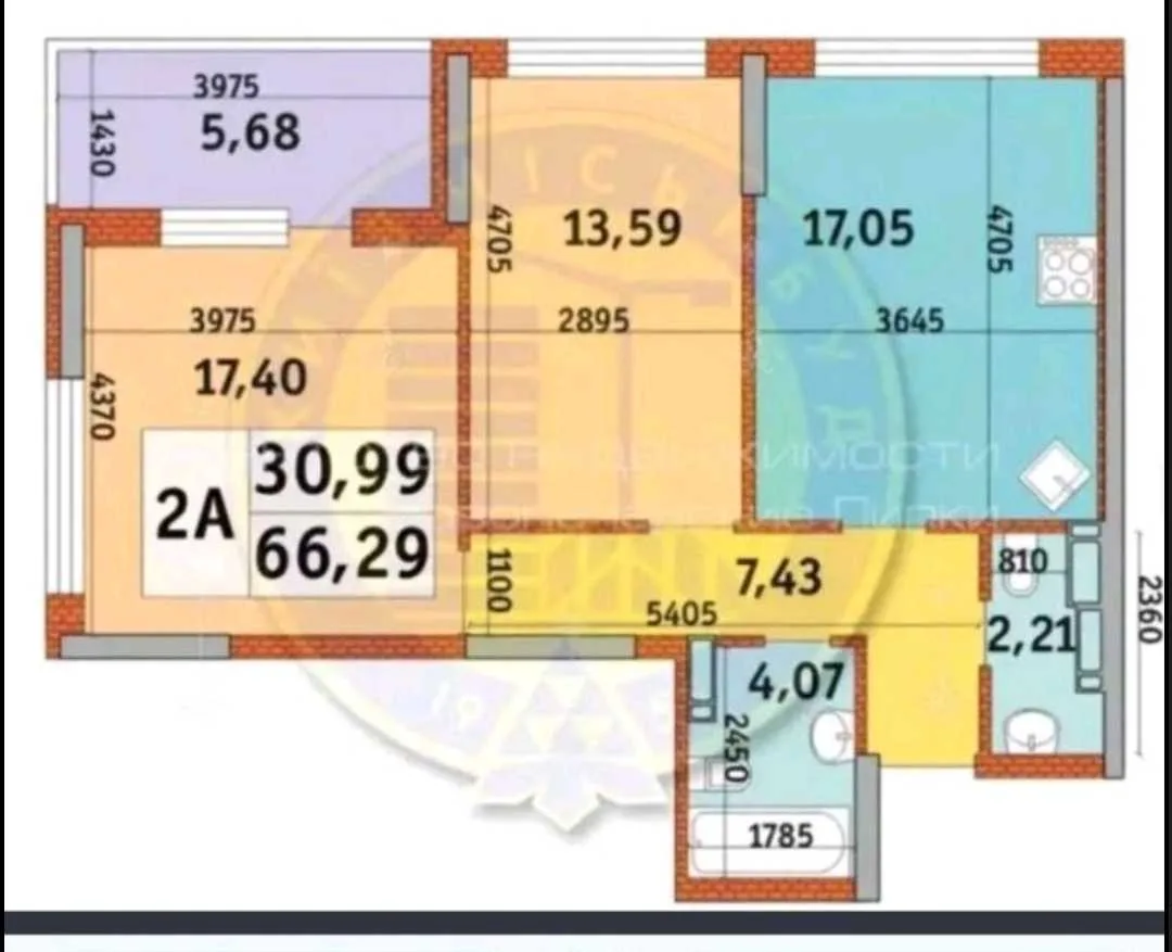 продаж 2-к квартира Київ, Дарницький, 60000 $