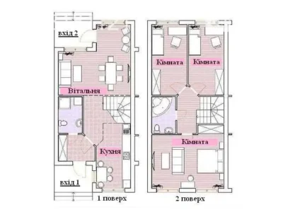 продаж 4-к таунхаус Бориспільський, Щасливе, 62000 $