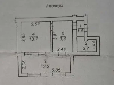 продаж 2-к квартира Одеса, Хаджибейський, 15000 $