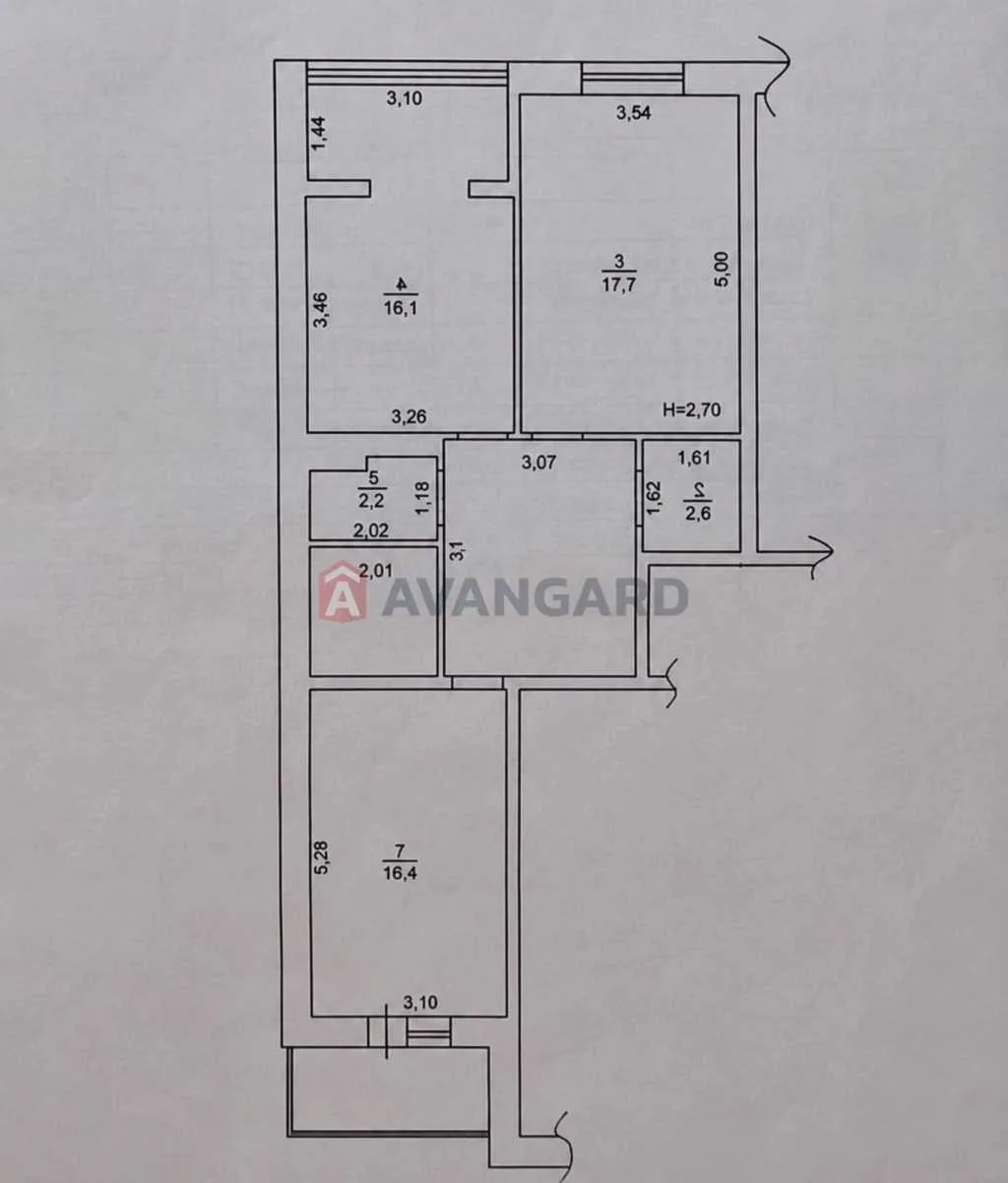 продаж 2-к квартира Києво-Святошинський, Крюківщина, 2821395 грн.