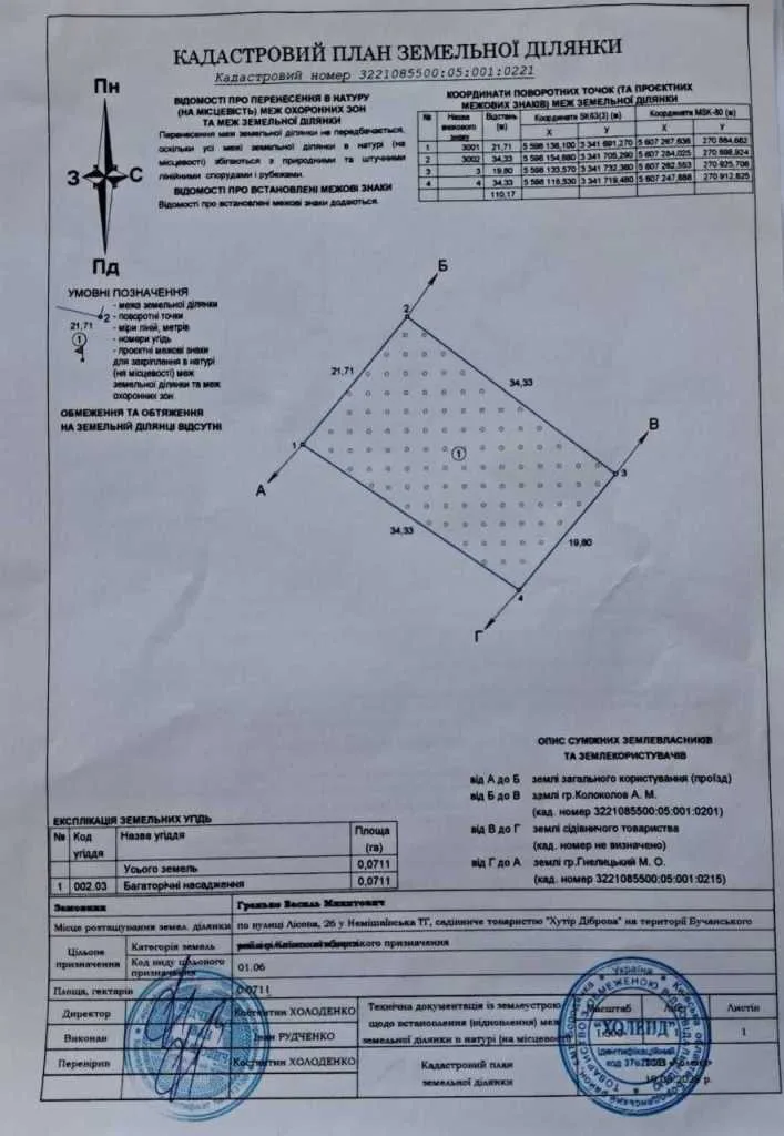 продаж ділянка сільськогосподарського призначення Бородянський, Микуличі, 535483 грн.