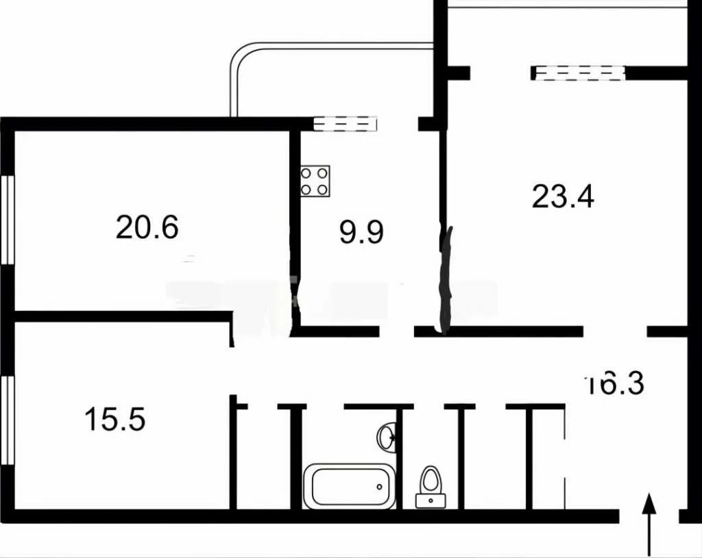 продаж 3-к квартира Київ, Печерський, 169000 $