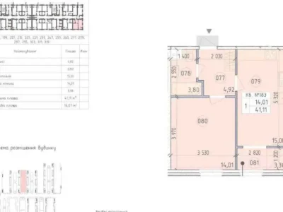 продаж 1-к квартира Київ, Голосіївський, 67000 $