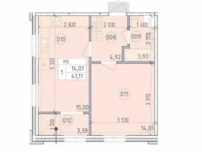продаж 1-к квартира Київ, Голосіївський, 2789870 грн.