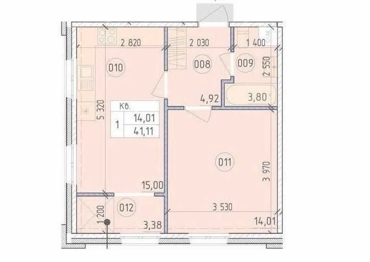 продаж 1-к квартира Київ, Голосіївський, 2789870 грн.