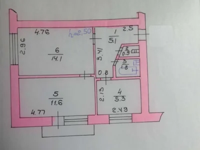 продаж 2-к квартира Києво-Святошинський, Ірпінь, 37000 $