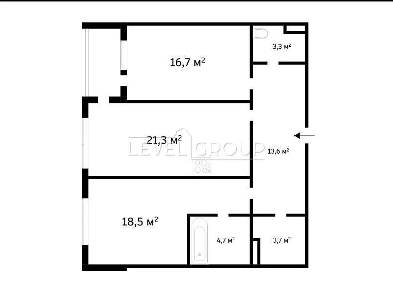 продаж 2-к квартира Київ, Печерський, 285000 $